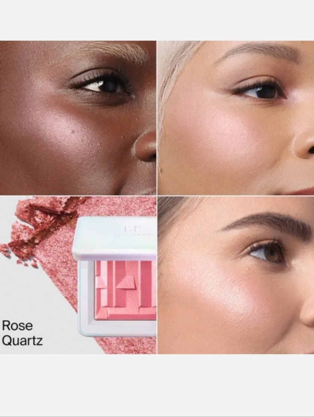 Haus Labs #ROSE QUARTZ Bio-Radiant Gel-Powder Highlighter ✨NIB - Picture 2 of 2